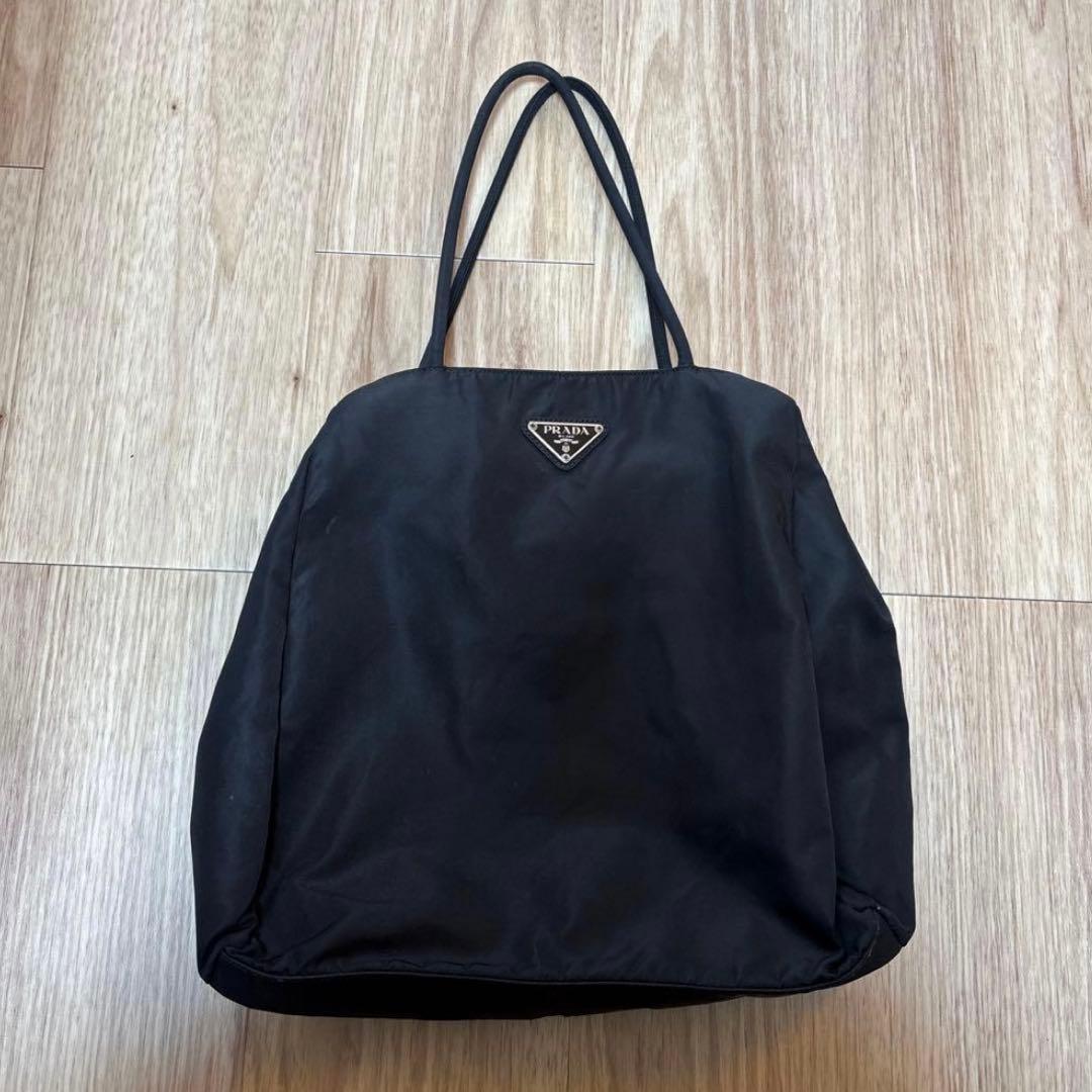 PRADA ハンドバッグナイロンレディースロゴ 07694