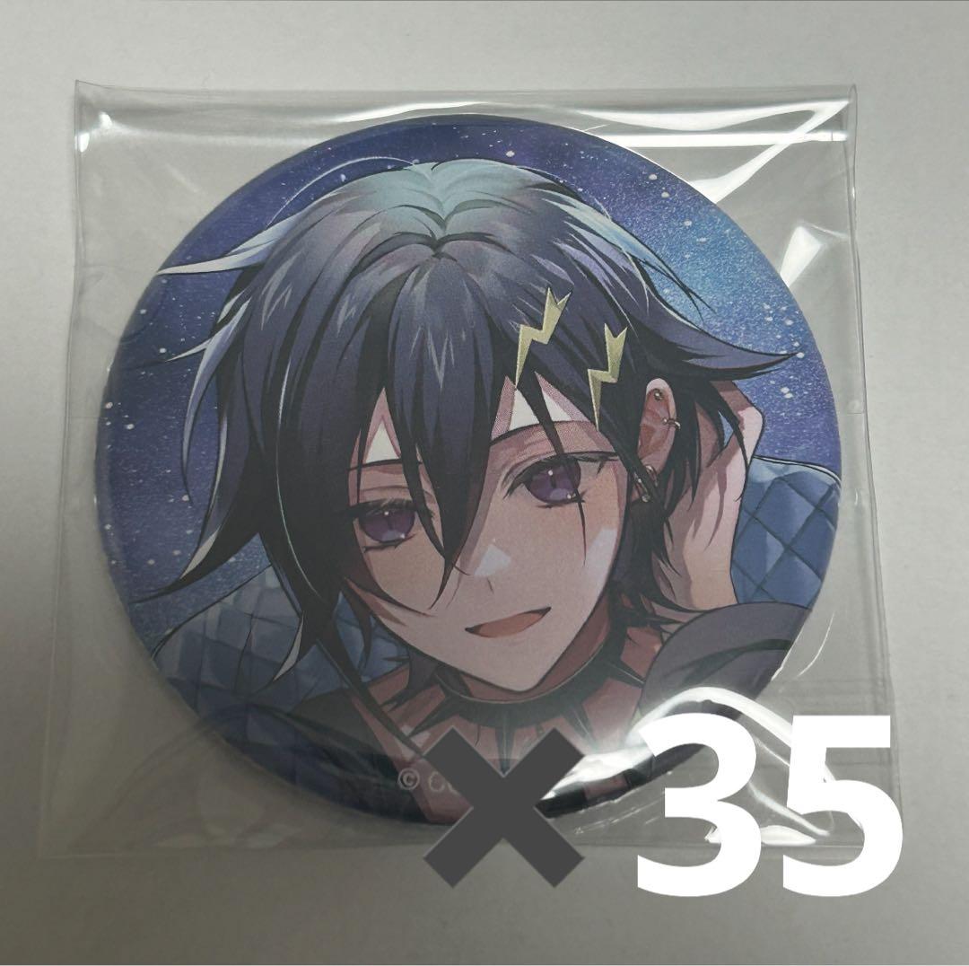 奏手イヅル　缶バッジ　ホロスターズ