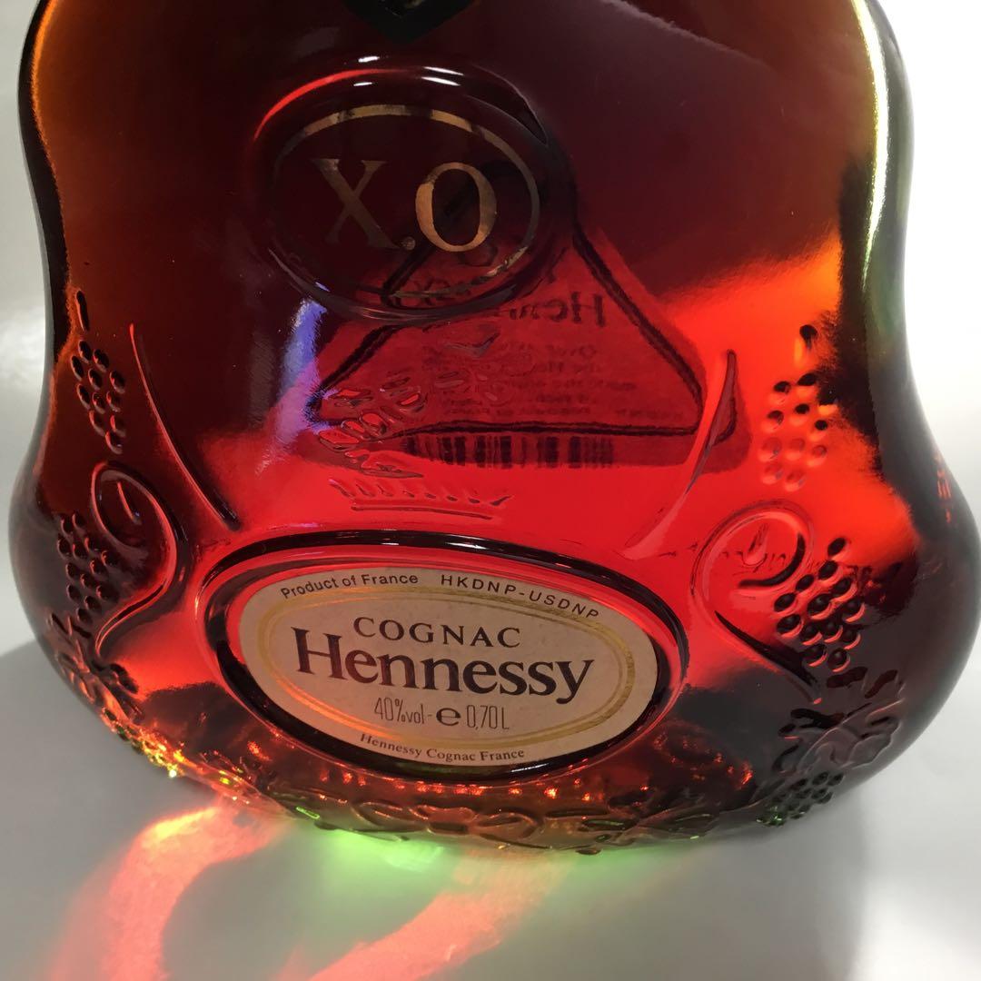 【未開栓】　コニャック　ヘネシー　XO 金キャップ　グリーンボトル