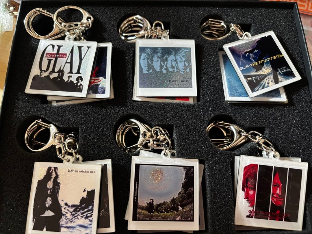 GLAY 30th Anniversary キーホルダーセット