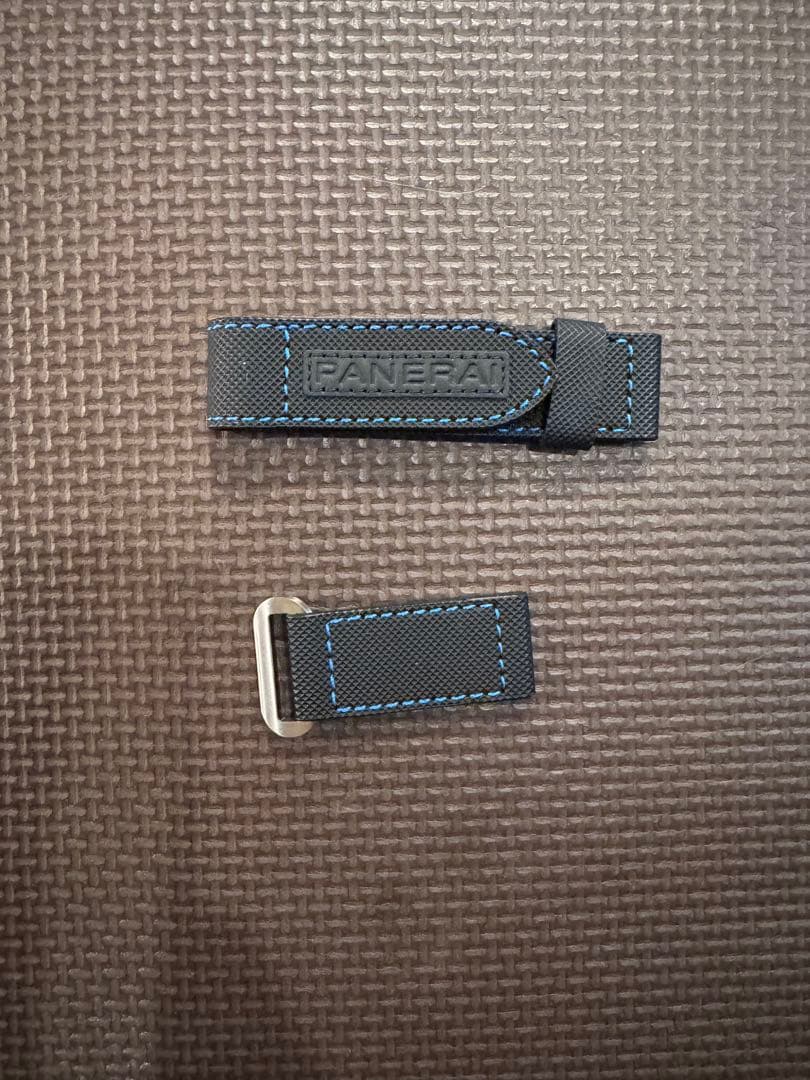 PANERAI サブマーシブル42mm用、ラグ幅22mm 付属ベルト　未使用