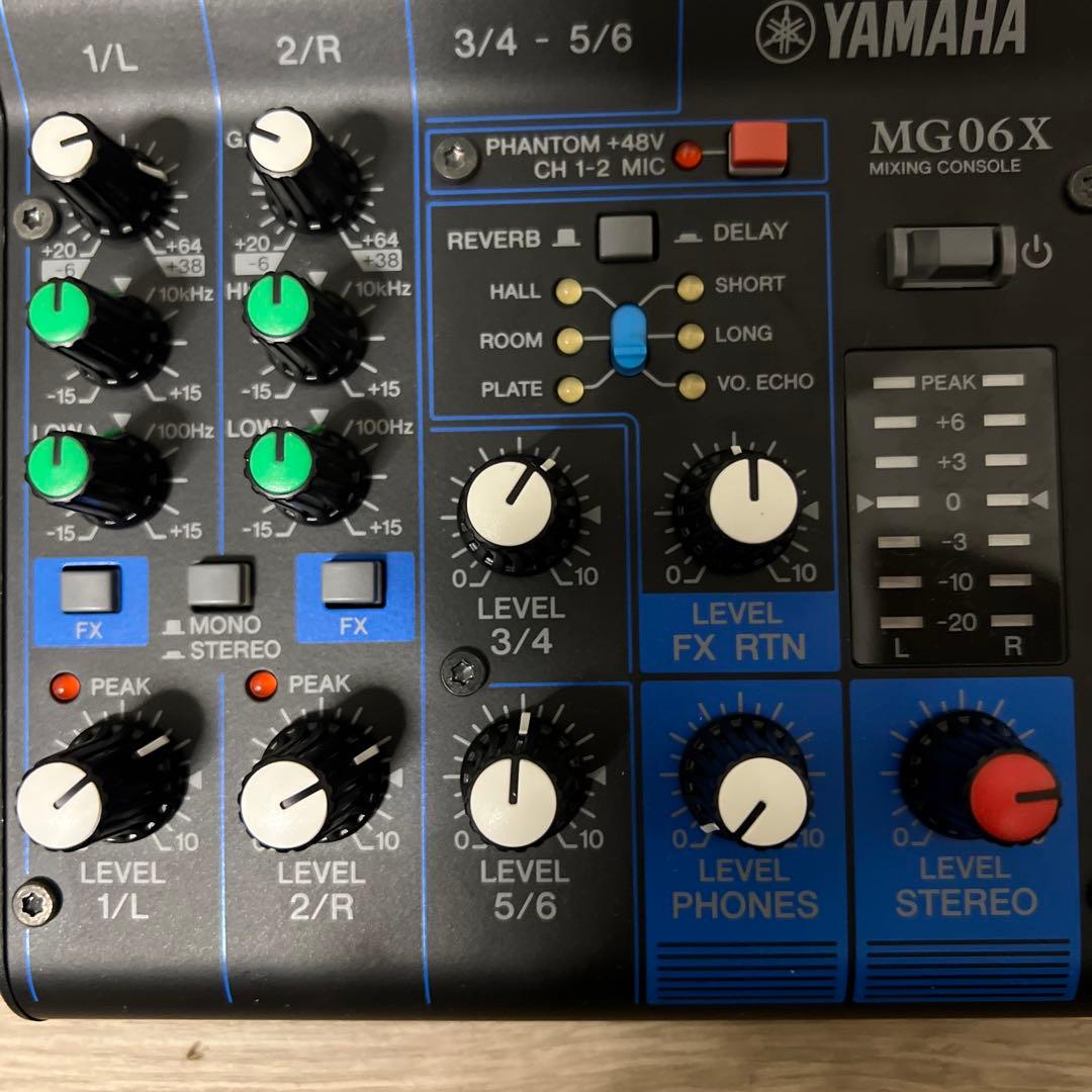 ま*る様 YAMAHA MG06X アナログミキサー