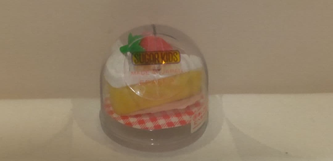 昭和レトロ　ショートケーキ　消しゴム　シュガーキッズ