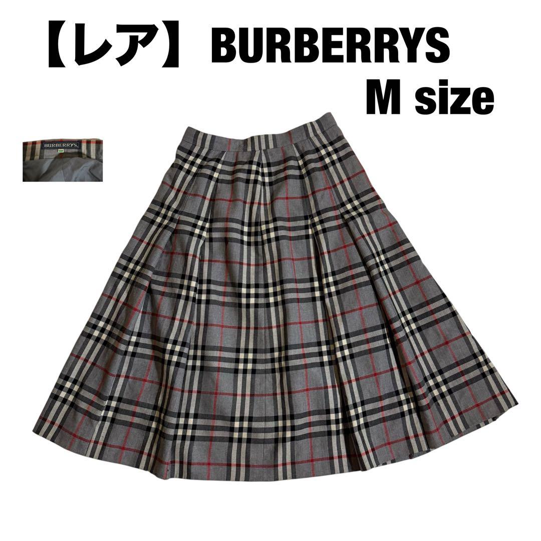 希少　BURBERRYS ノバチェック スカート M相当 英国製 ヴィンテージ