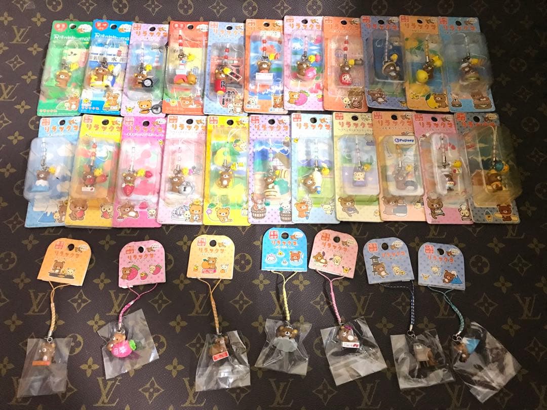 激レア、廃盤、リラックマご当地ストラップ、キーホルダーセット 20個以上