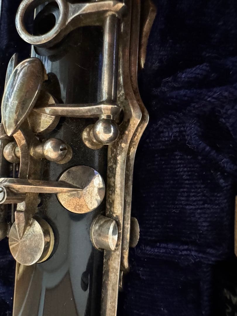 Yamaha クラリネット本体 YCL25 ケース付き（メンテ必須）ジャンク扱い