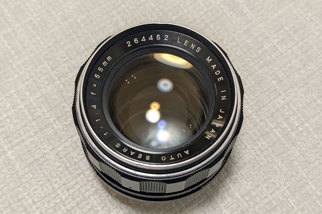 auto sears オートシアーズ 55mm f1.4 大口径オールドレンズ