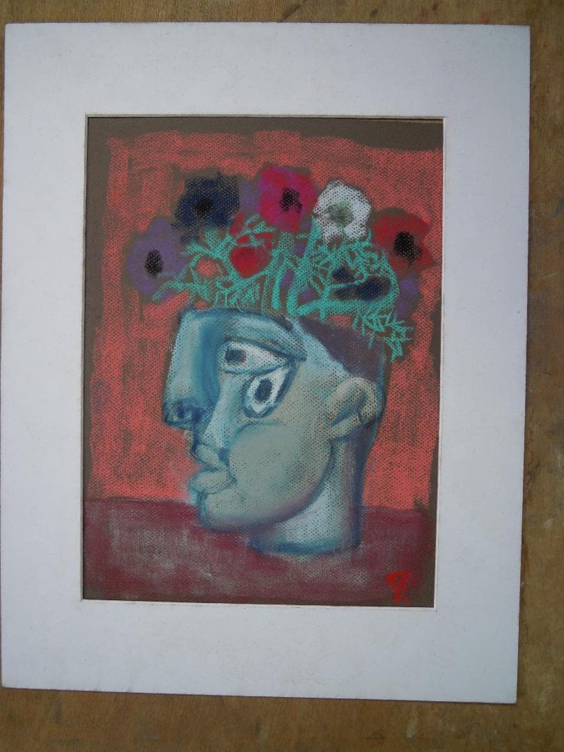 ピカソ風花瓶ｚ