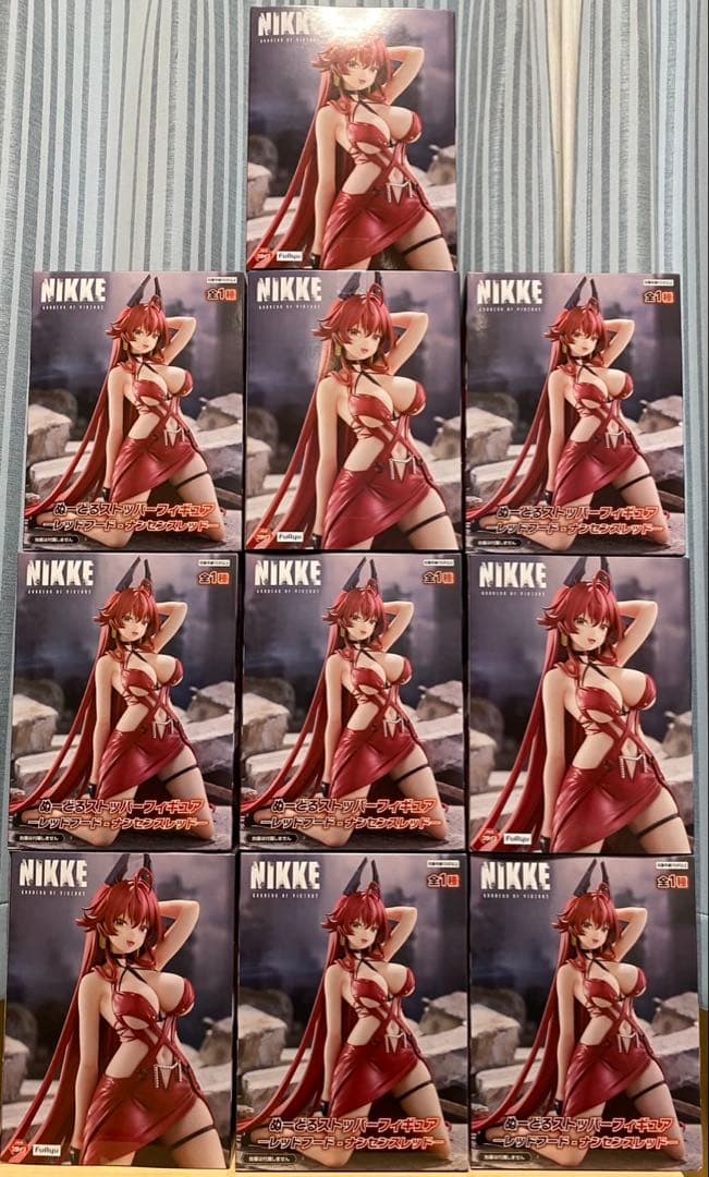 NIKKE ぬーどるストッパーフィギュアーレッドフードナンセンスレッドー　10個