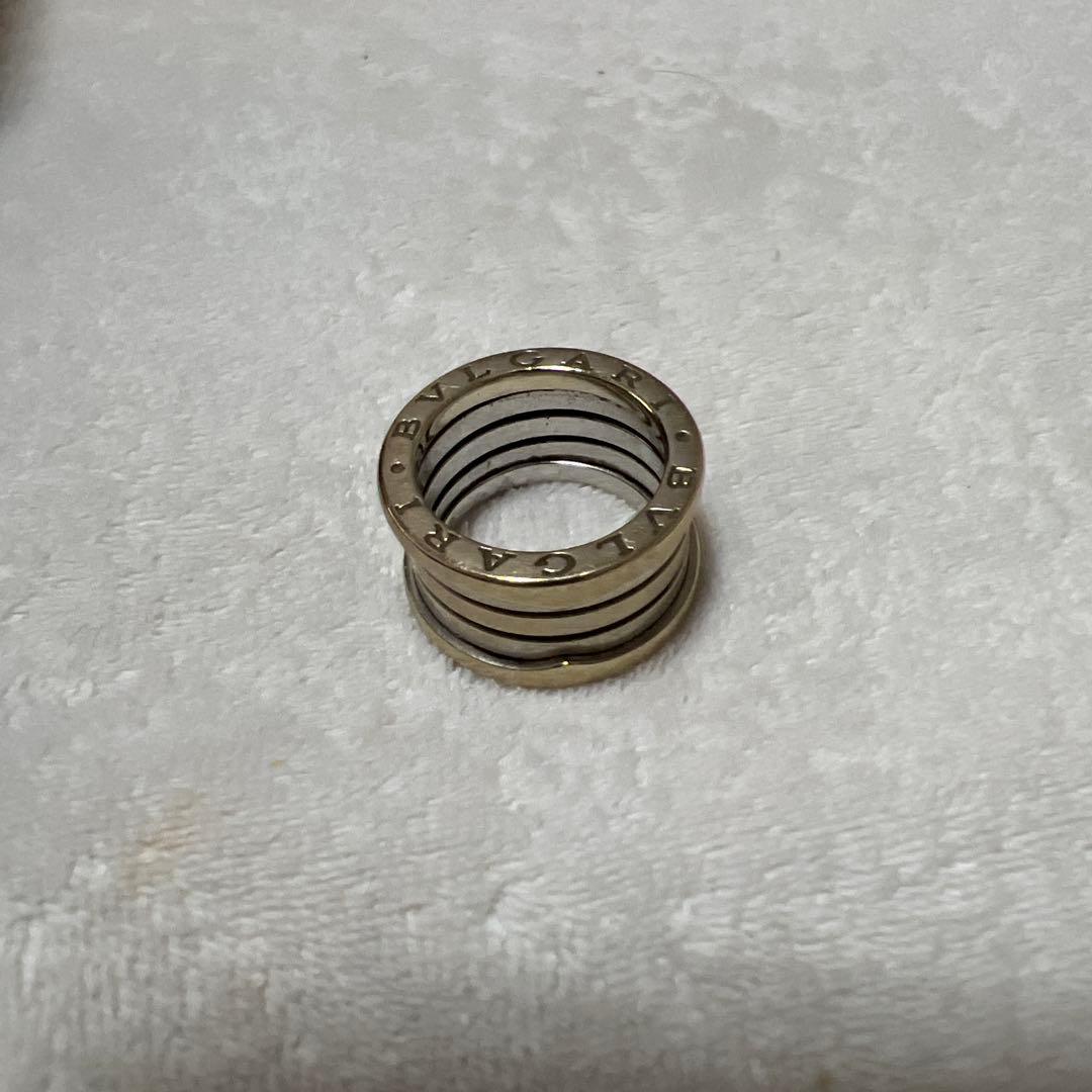 BVLGARI Bゼロワン　3バンド　ホワイトゴールド