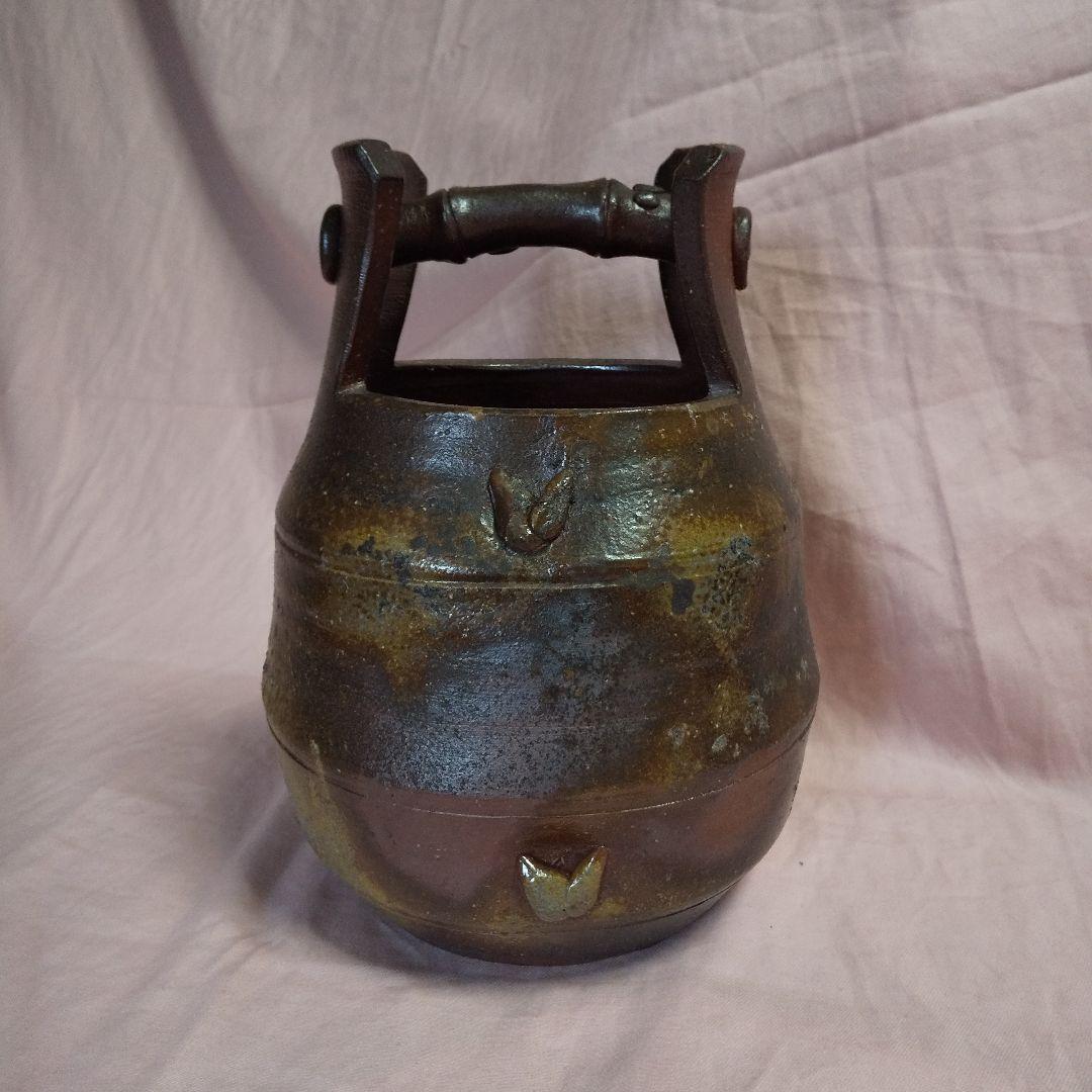 備前焼 小西陶古 花生け