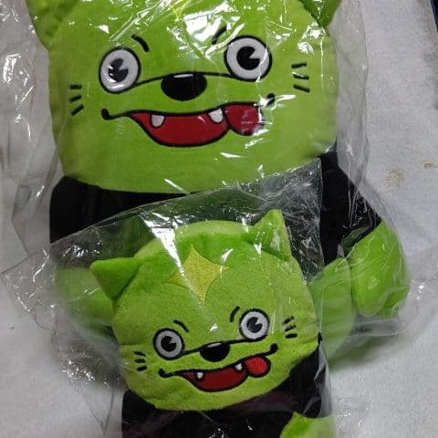 抱っこちゃん、おてのり、マンウィズ  サンタモニカ ぬいぐるみ