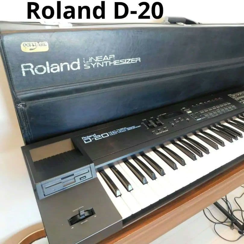 Roland ローランドD-20 シンセサイザー ハードケース付