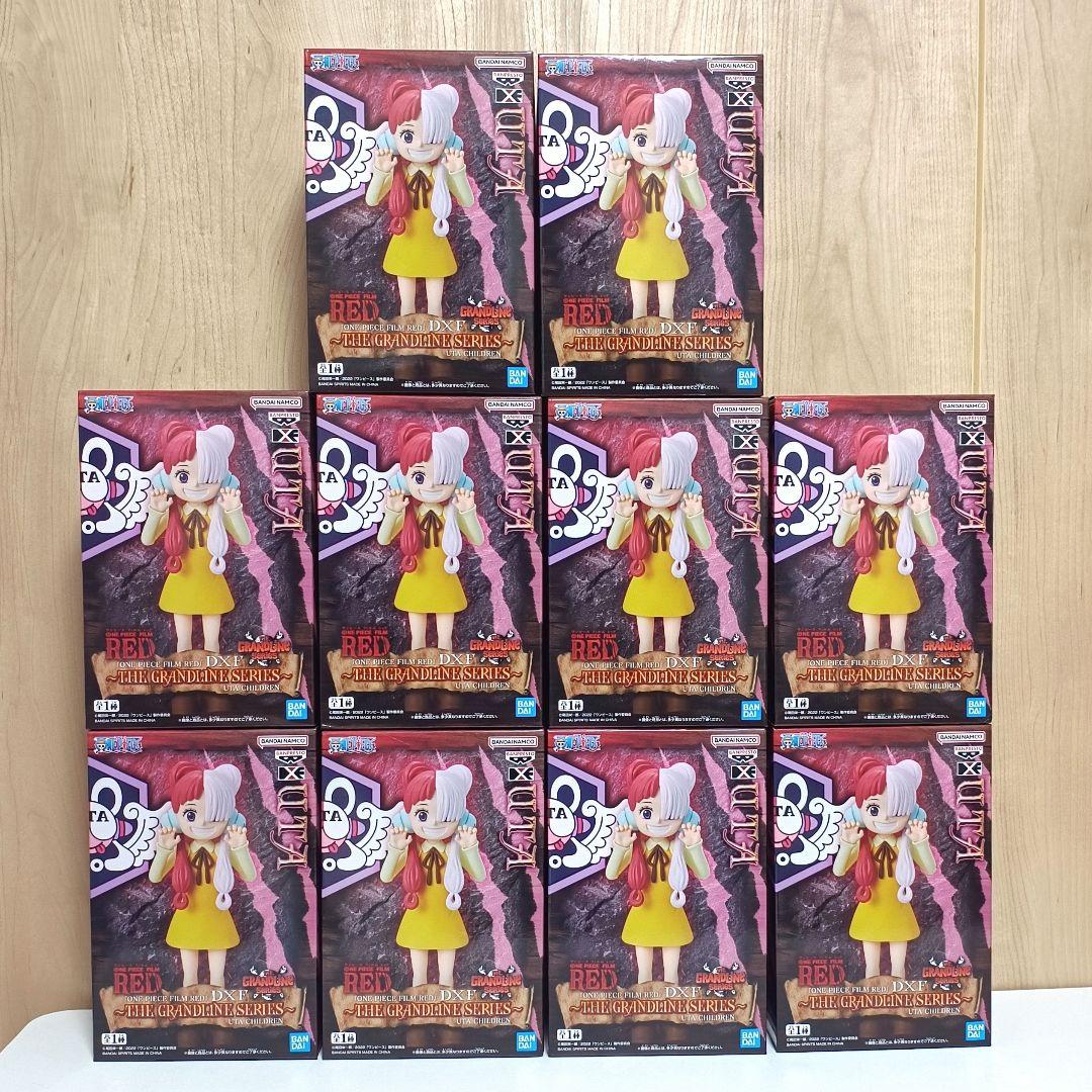【新品・未開封】ワンピース　FILM RED　DXF　フィギュア　10体セット