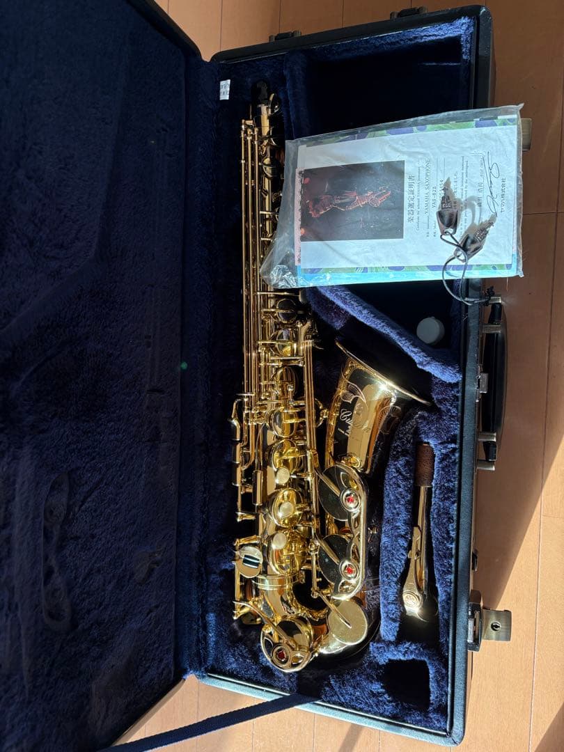 ヤマハ82Z 織田浩司氏選定品アルトサックスG1ネック　オーバーホール