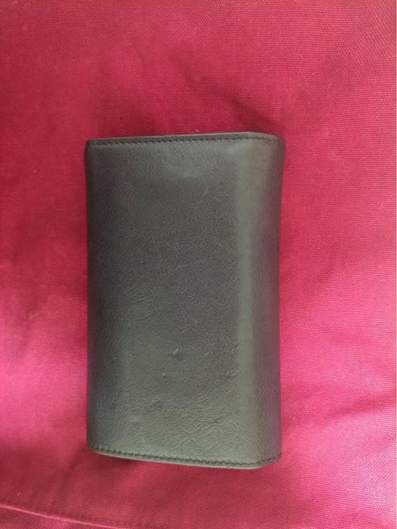 イルビゾンテ ミディアムウォレット 三つ折り財布 ネイビー