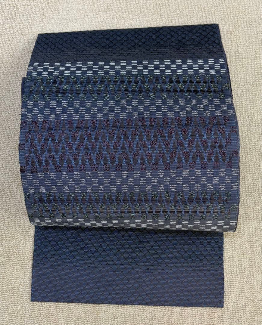 ☆在庫処分　☆弊社工房オリジナル　☆花織調　☆八寸名古屋帯