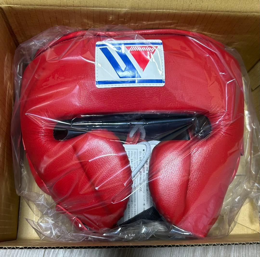 Winning ウイニング ボクシング ヘッドギア 赤 FG-2900 Lサイズ