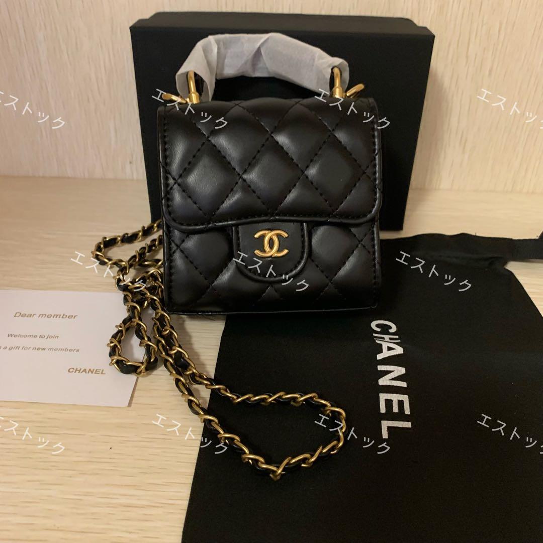 CHANEL ノベルティ　非売品　ブラック ショルダーバッグ