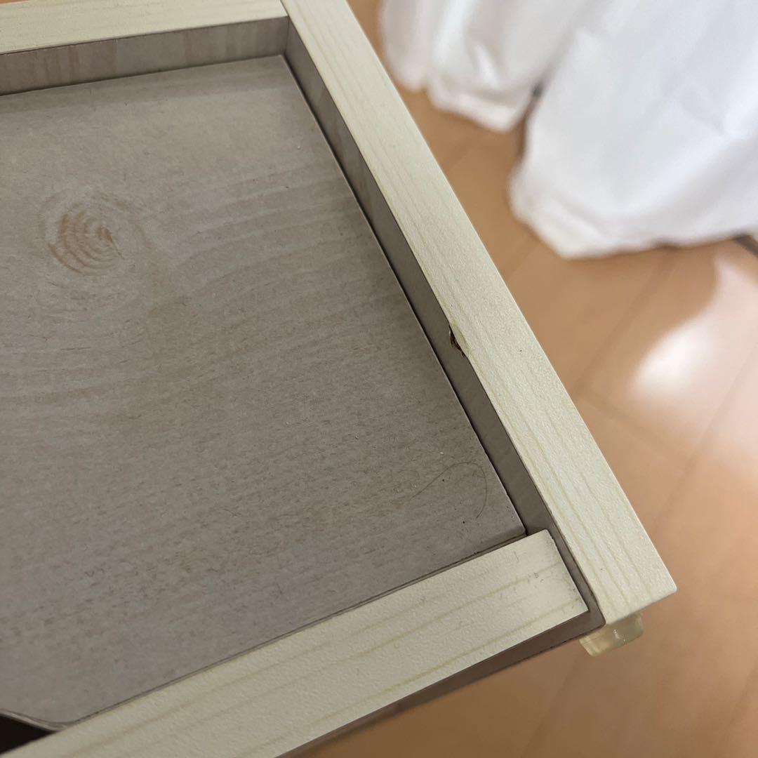 コスメワゴン キャスター付き ホワイト