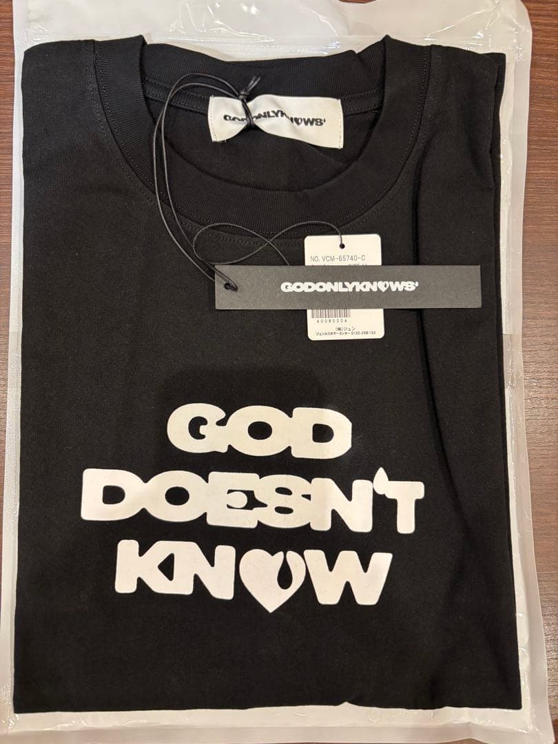 God Only Knows × Fragment POPUP 黒M