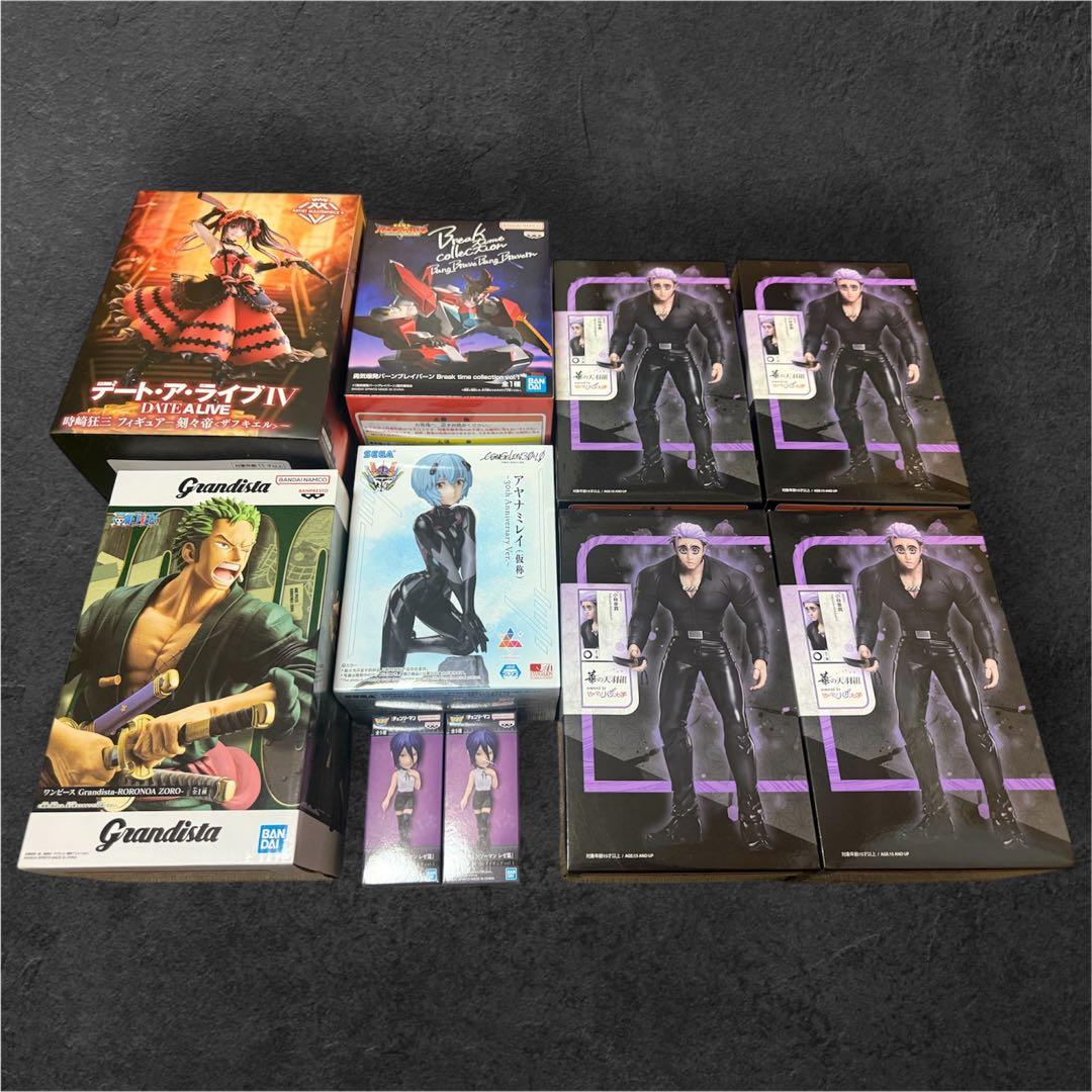 バーンブレイバーン　ゾロ　チェンソーマン レゼ 華の天羽組　他フィギュアセット