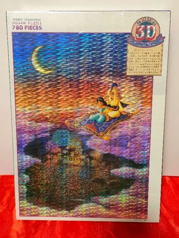 ディズニー ジグソーパズル 780ピース アラジン 3Dホログラム