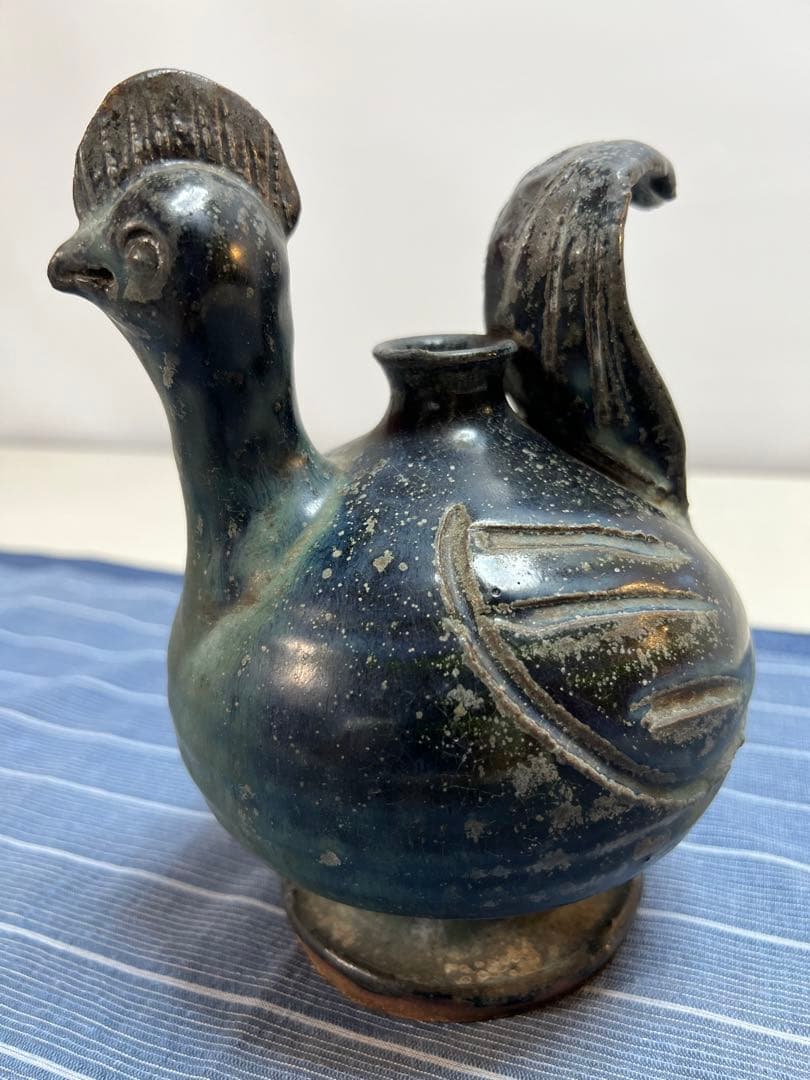 鳥の形の一輪挿し　オブジェ