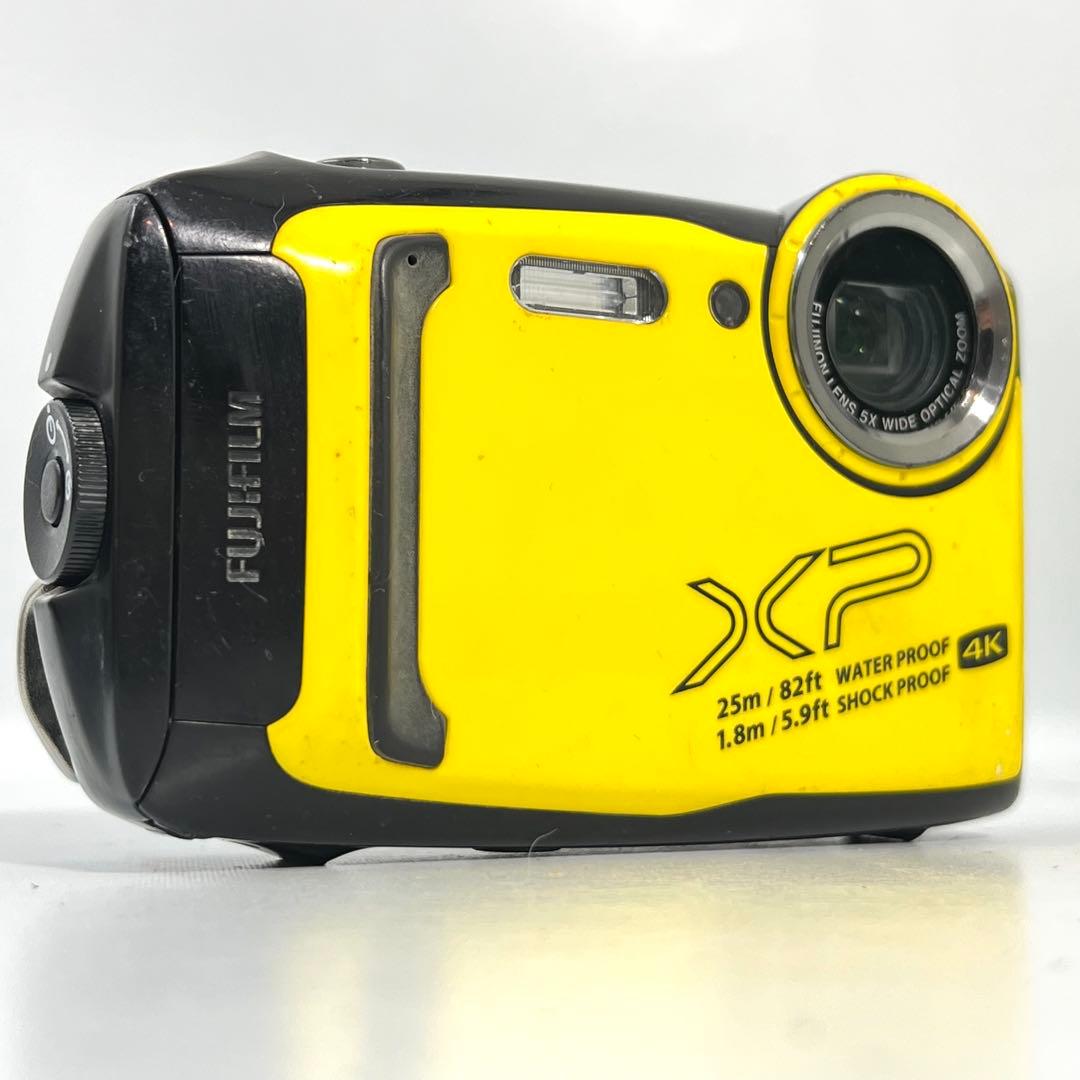 【動作OK】FUJIFILM XP140 デジカメ　バッテリー　SDカード　4K