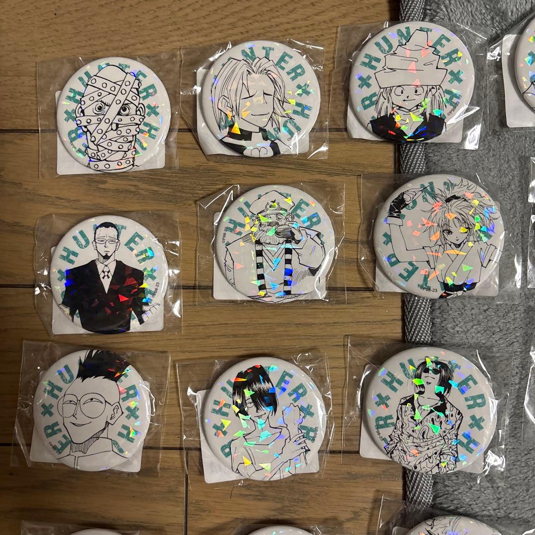 貴重　受注品　ハンターハンター　オールスター缶バッジ　まとめ売り