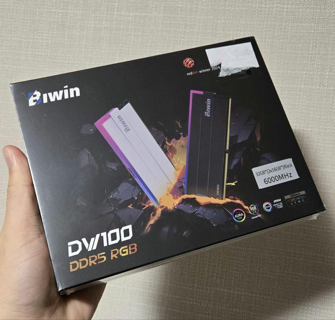 メモリー Biwin DW100 DDR5 32GB (2x16GB)