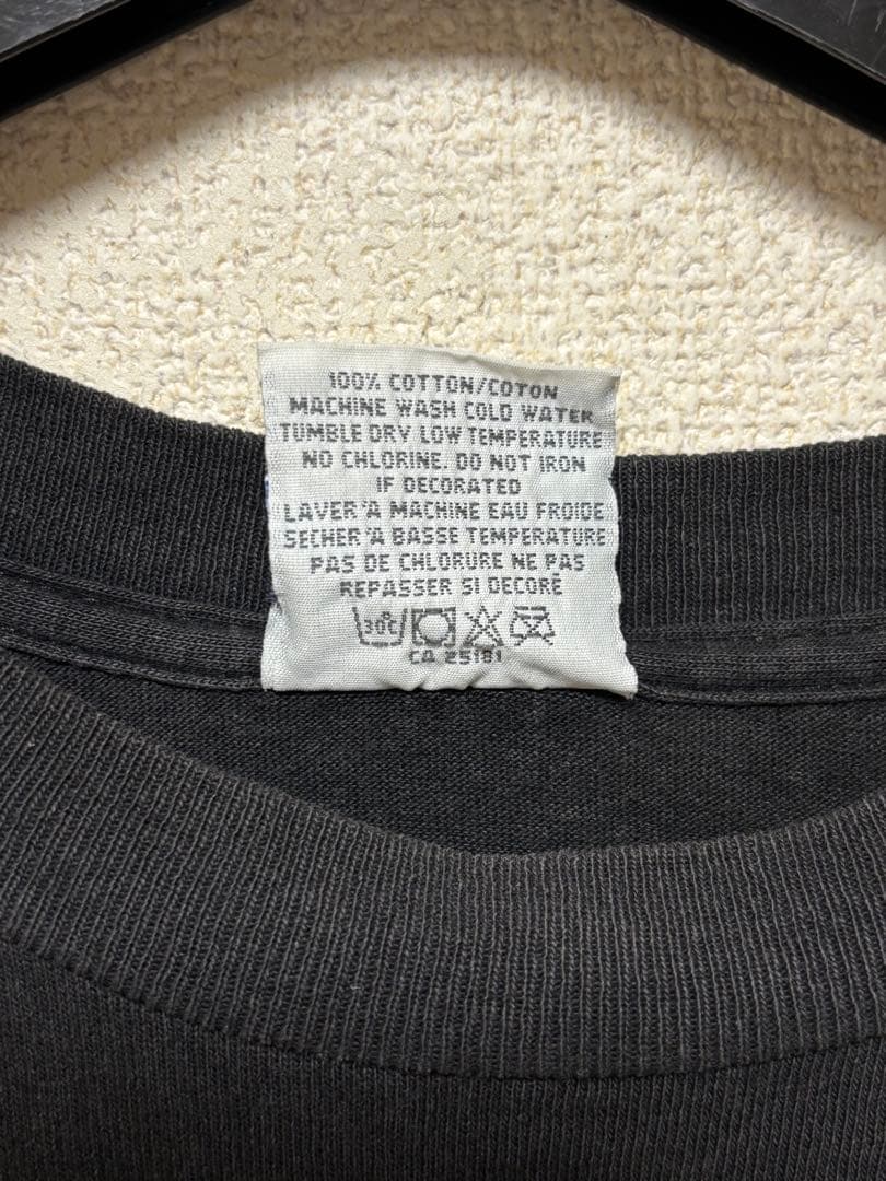 90s BETTY Got Milk？ Tee ブラック M ビンテージ 希少