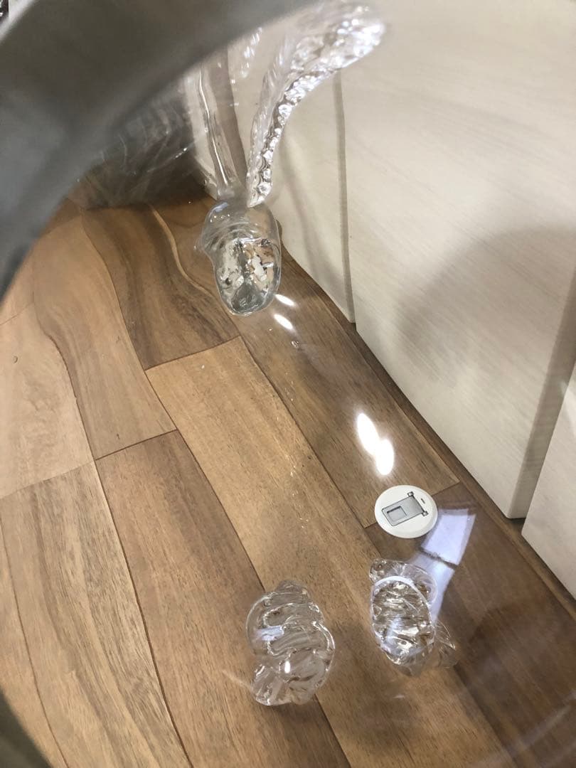 ガラス製 魚の形状 アート 約75cm