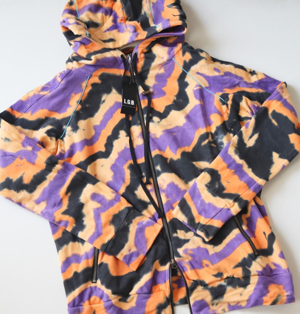 新品【ルグランブルー】スウェット上下セット パーカー サルエルパンツ 2(M-L