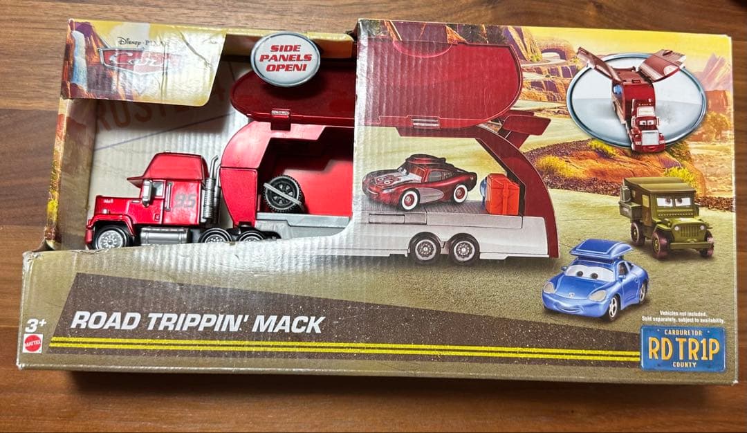 カーズ マテル ROAD TRIPPIN MACK ロードトリップ ミニカー
