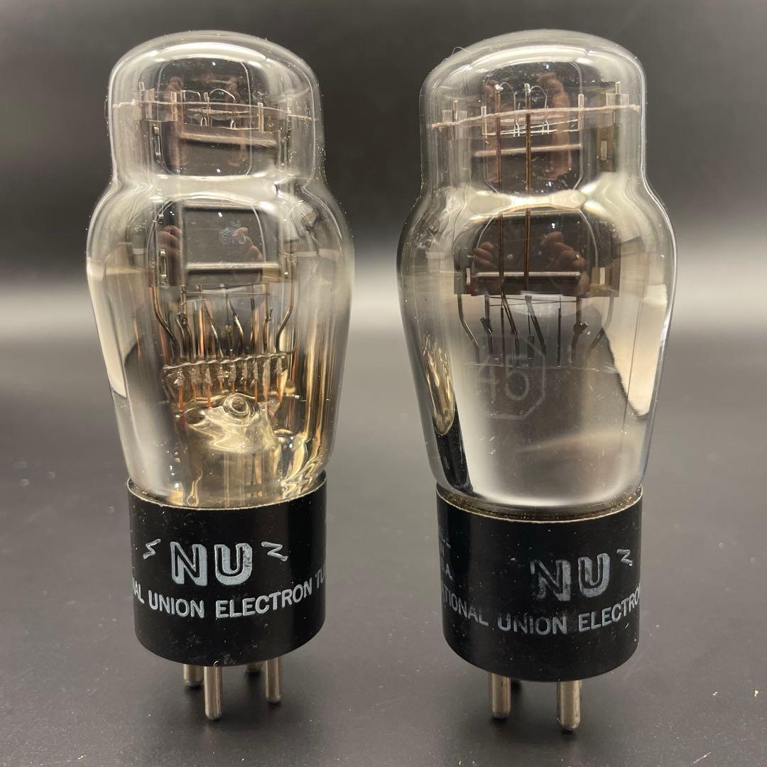 45 NU NATIONAL UNION ワンペアセット 真空管 （95）