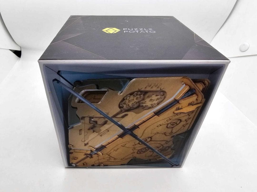 Puzzle Potato 哲学者の石 脱出部屋ゲーム 木製パズルボックス