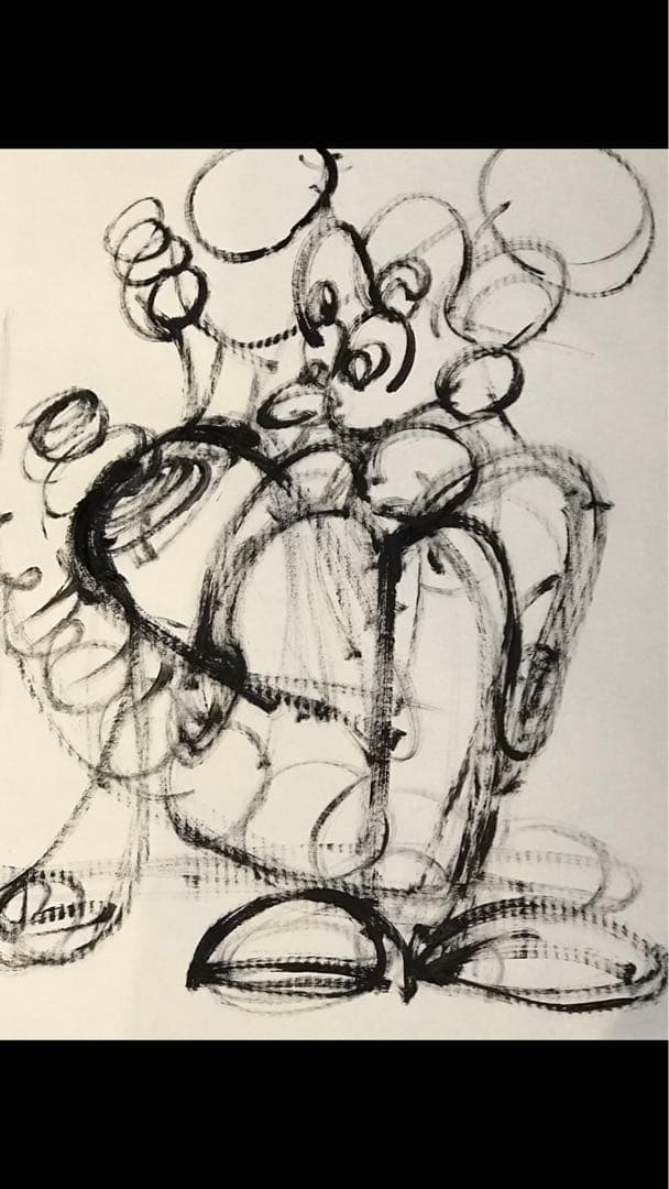 原画。サイン入り。