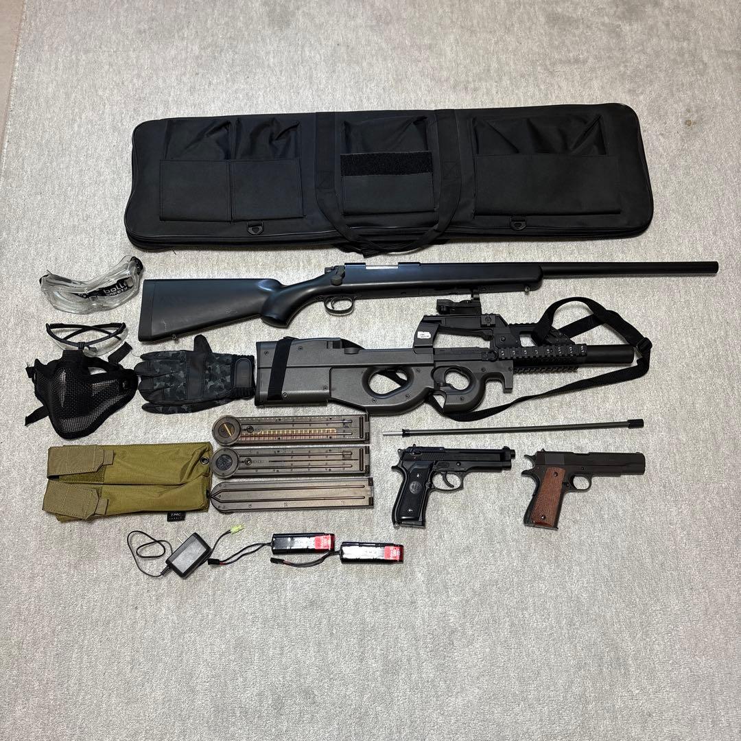 ザバゲー用　電動ガンセット