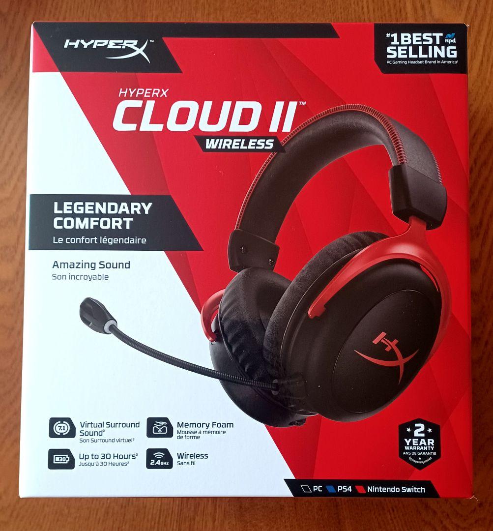 シ*オ様 【新品】HyperX Cloud II Wireless ゲーミングヘ