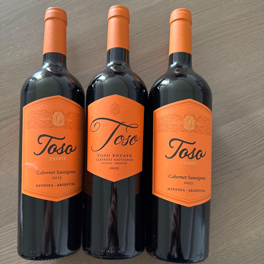Toso Estateワイン3本セット