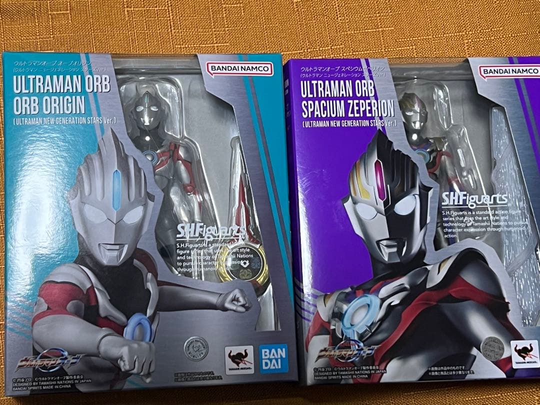 SHFiguarts ウルトラマンオーブオーブオリジン、スペシウムゼペリオン