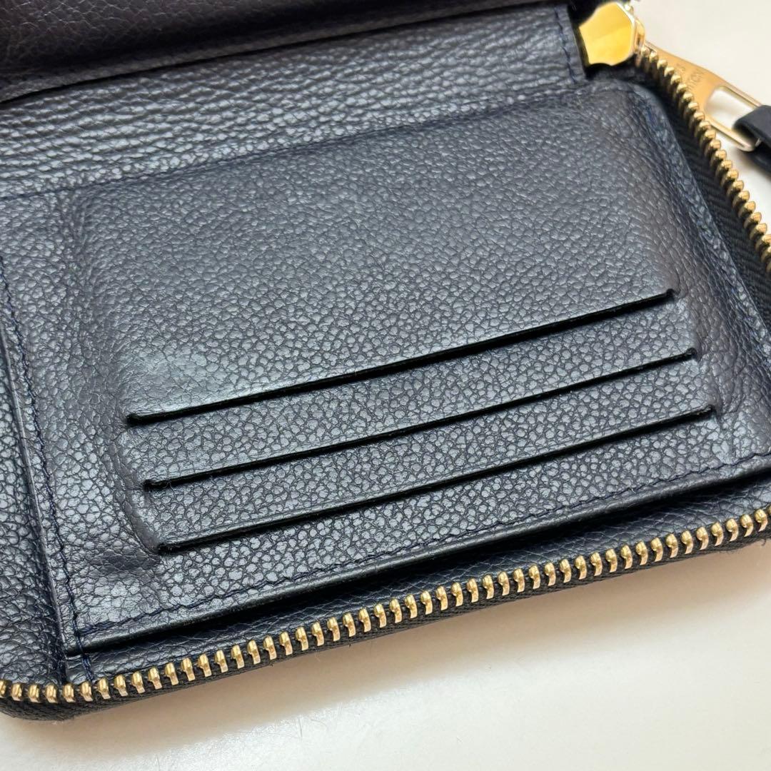 ルイヴィトン　ジッピーパース　アンプラント　黒