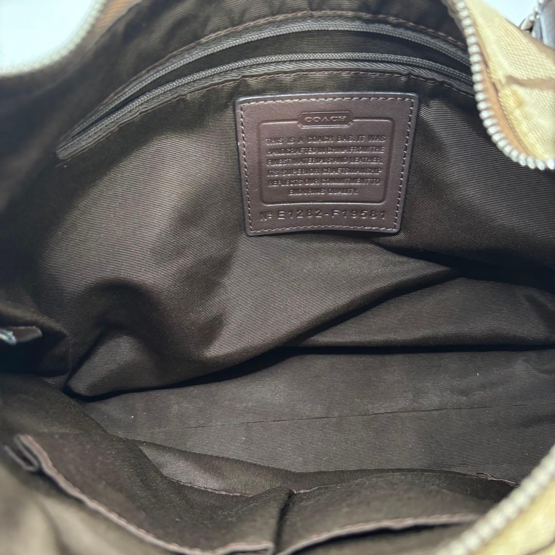 Coach ショルダーバッグ ベージュ/ブラウン