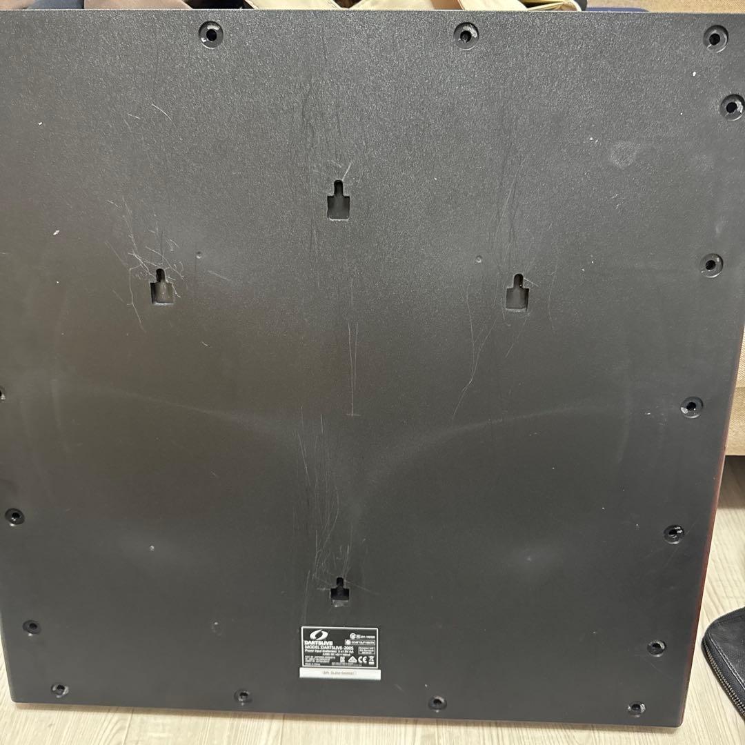 ダーツライブ200s 標準サイズ 黒 赤