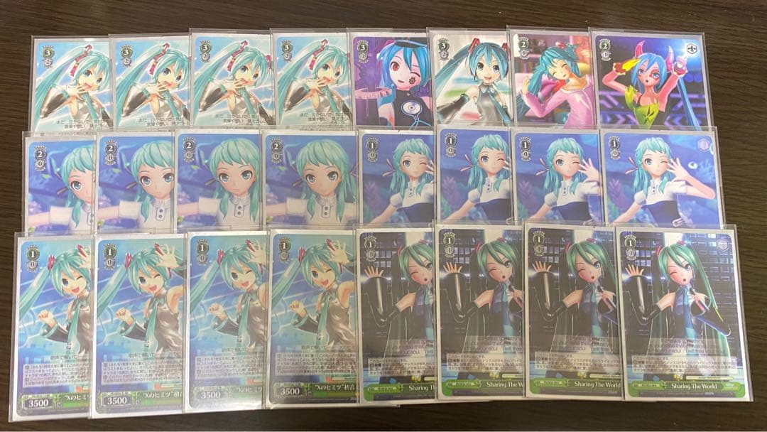 ヴァイス 初音ミク Project DIVA デッキ　おまけ付き