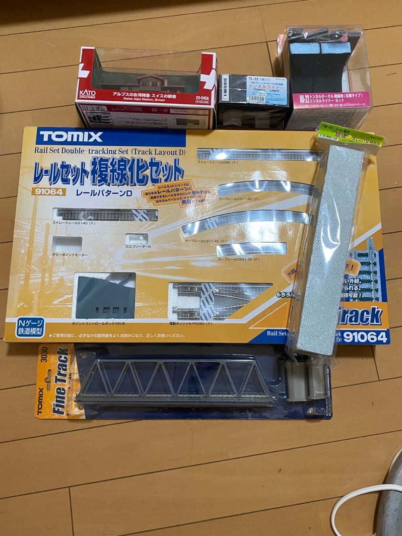 KATO、TOMIX他　ジオラマ　ストラクチャー一式