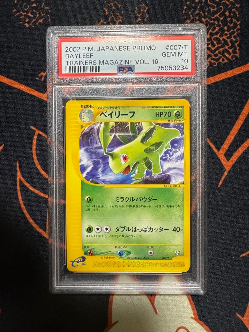 メガニウム　カードe PSA10 キラ　ノーマル　セット　連番