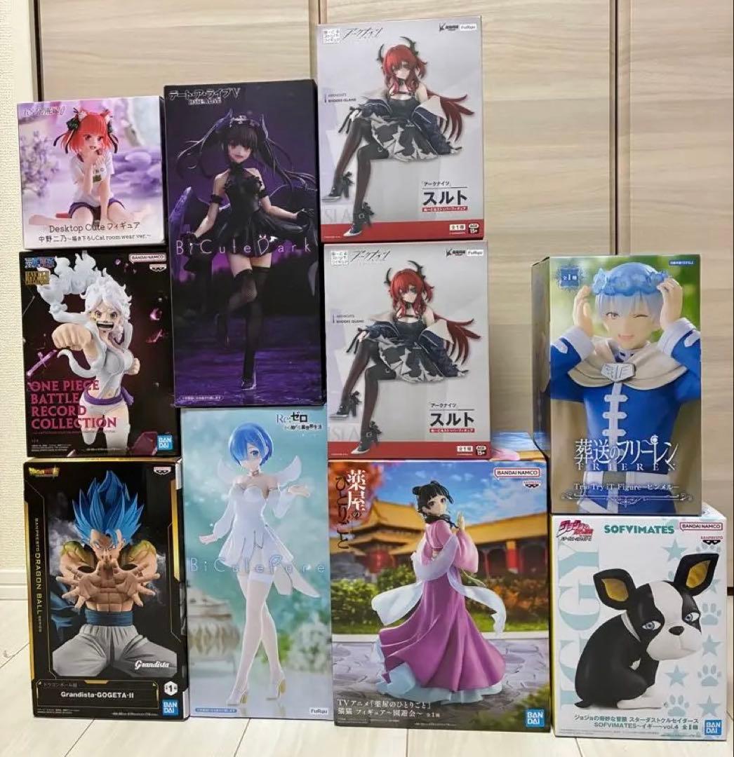 最新　フィギュア　まとめ売り　10点セット　ドラゴンボール　ワンピース　など