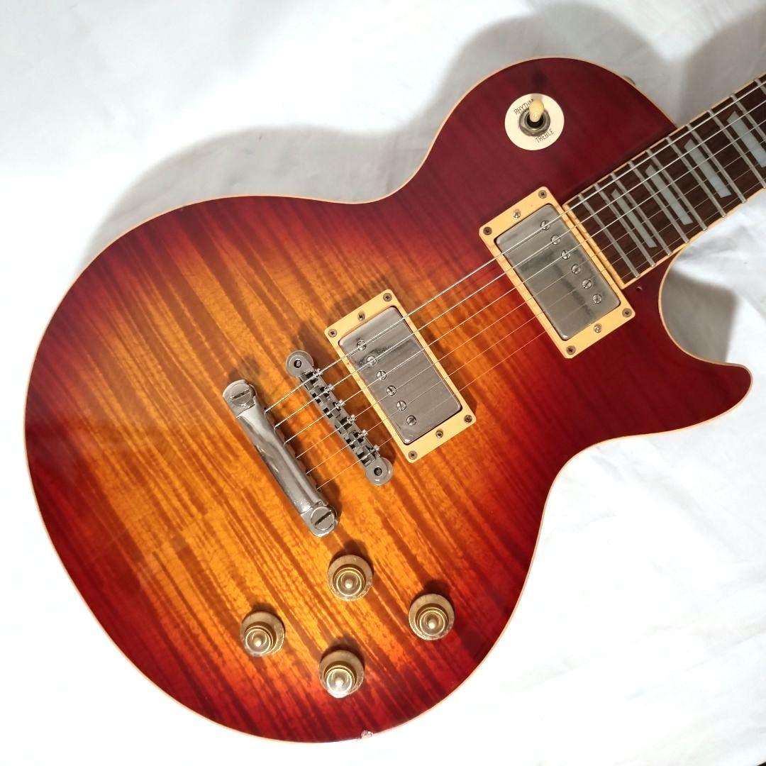 Epiphone　レスポールスタンダード　現状渡し　音出し確認済み　トラ杢　虎杢